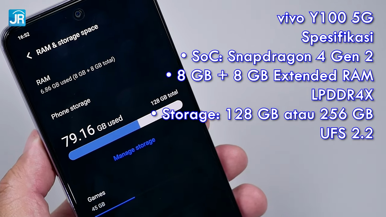 Review vivo Y100 5G: Desain Premium, AMOLED 120 Hz, 5G, Snapdragon BARU! 1 vivo Y100 5G 21