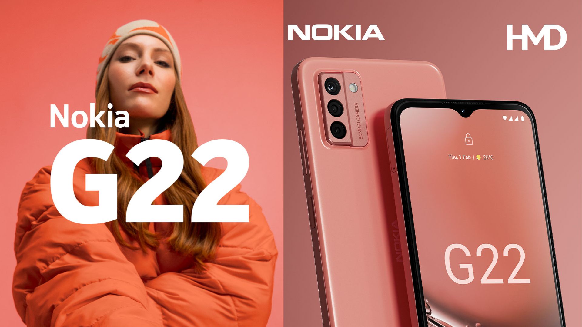 HMD Global Nokia G22 So Peach