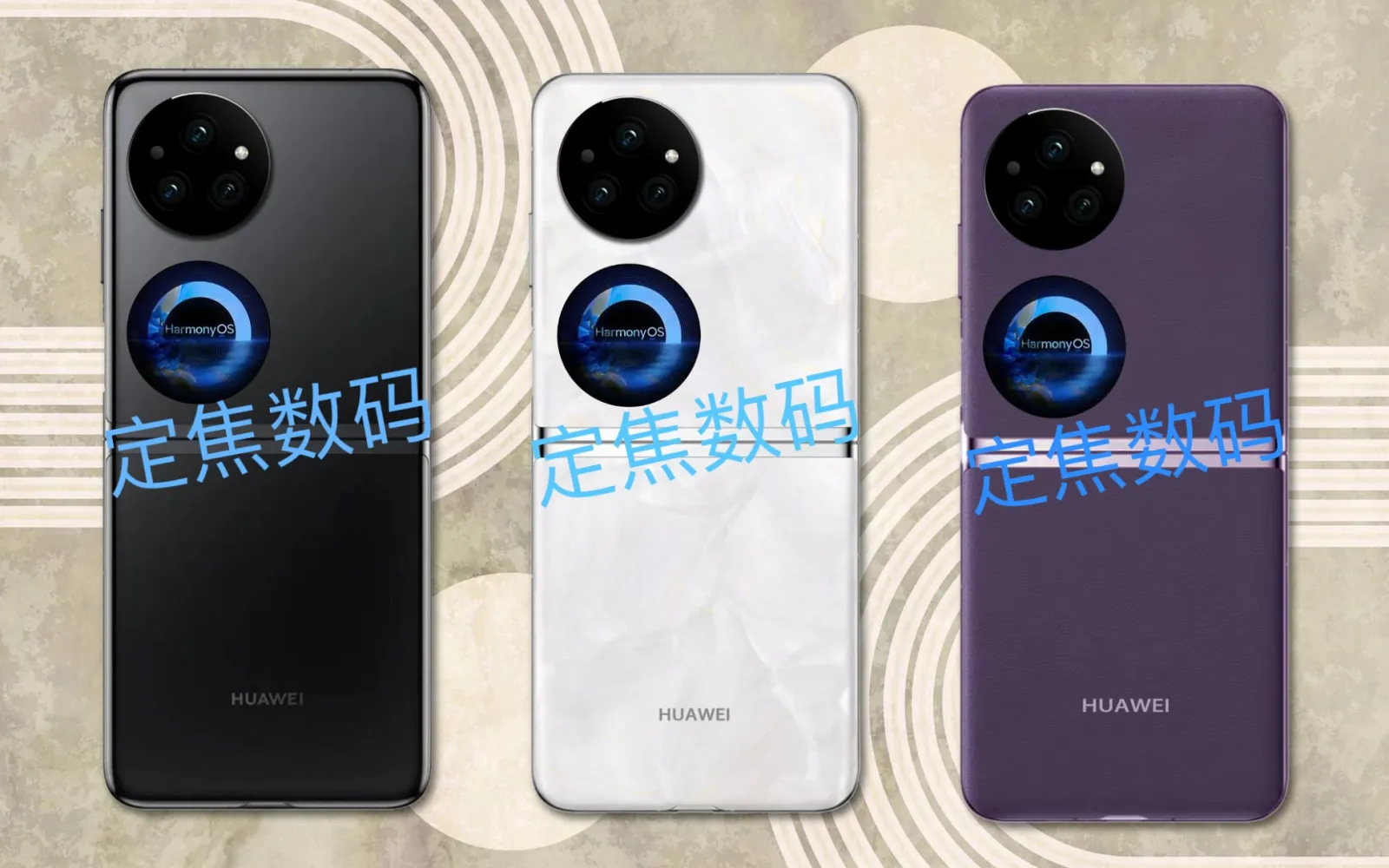 Gambar Render Huawei Pocket 2, Desain Masih Serupa