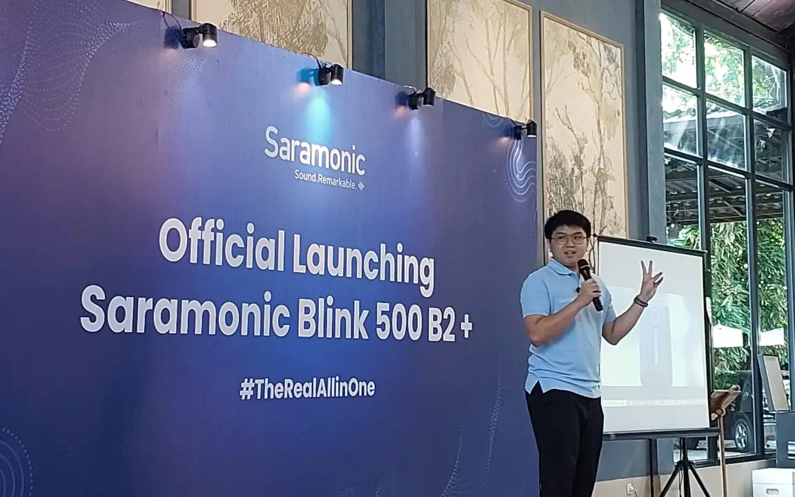 Saramonic Blink 500 B2+ Resmi Dirilis di Indonesia,