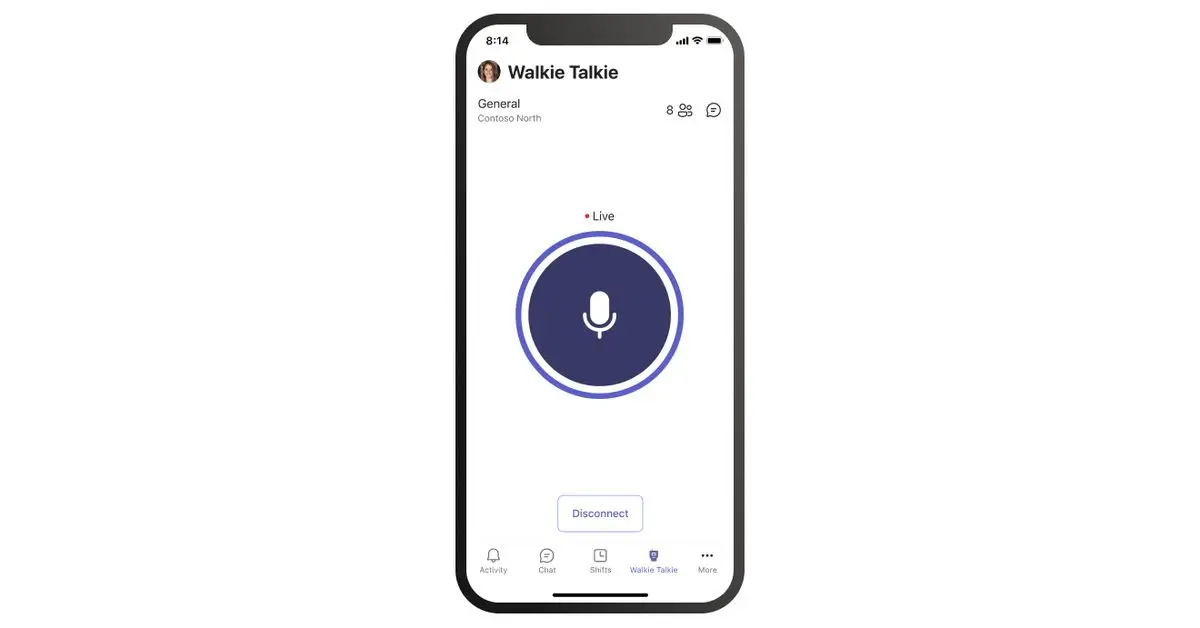 Pengguna iOS Bisa Walkie-Talkie Pakai Microsoft Teams