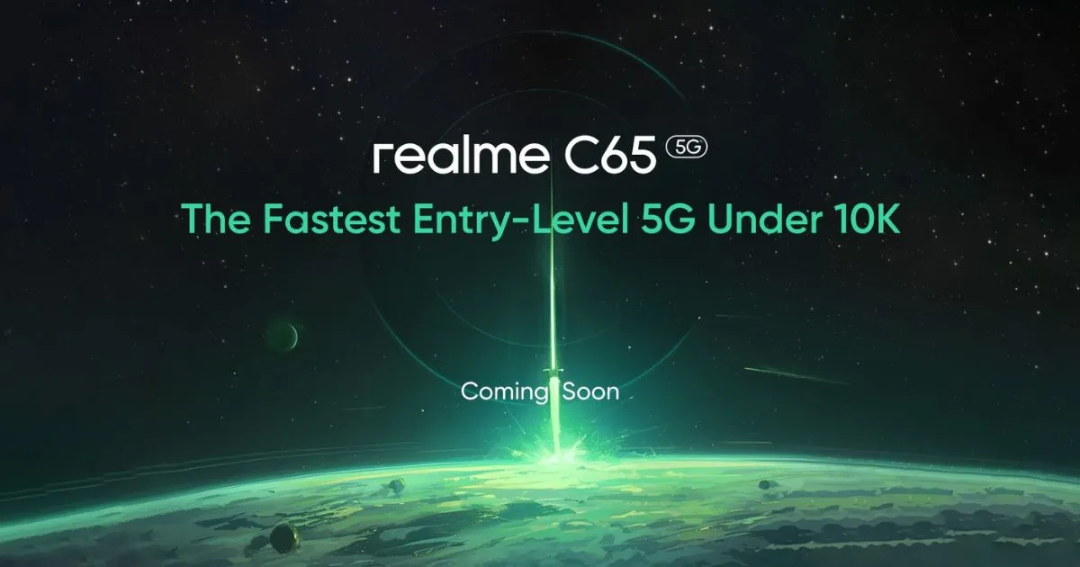 Realme C65 5G Bakal Meluncur di India