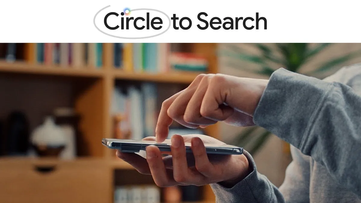 google circle to search