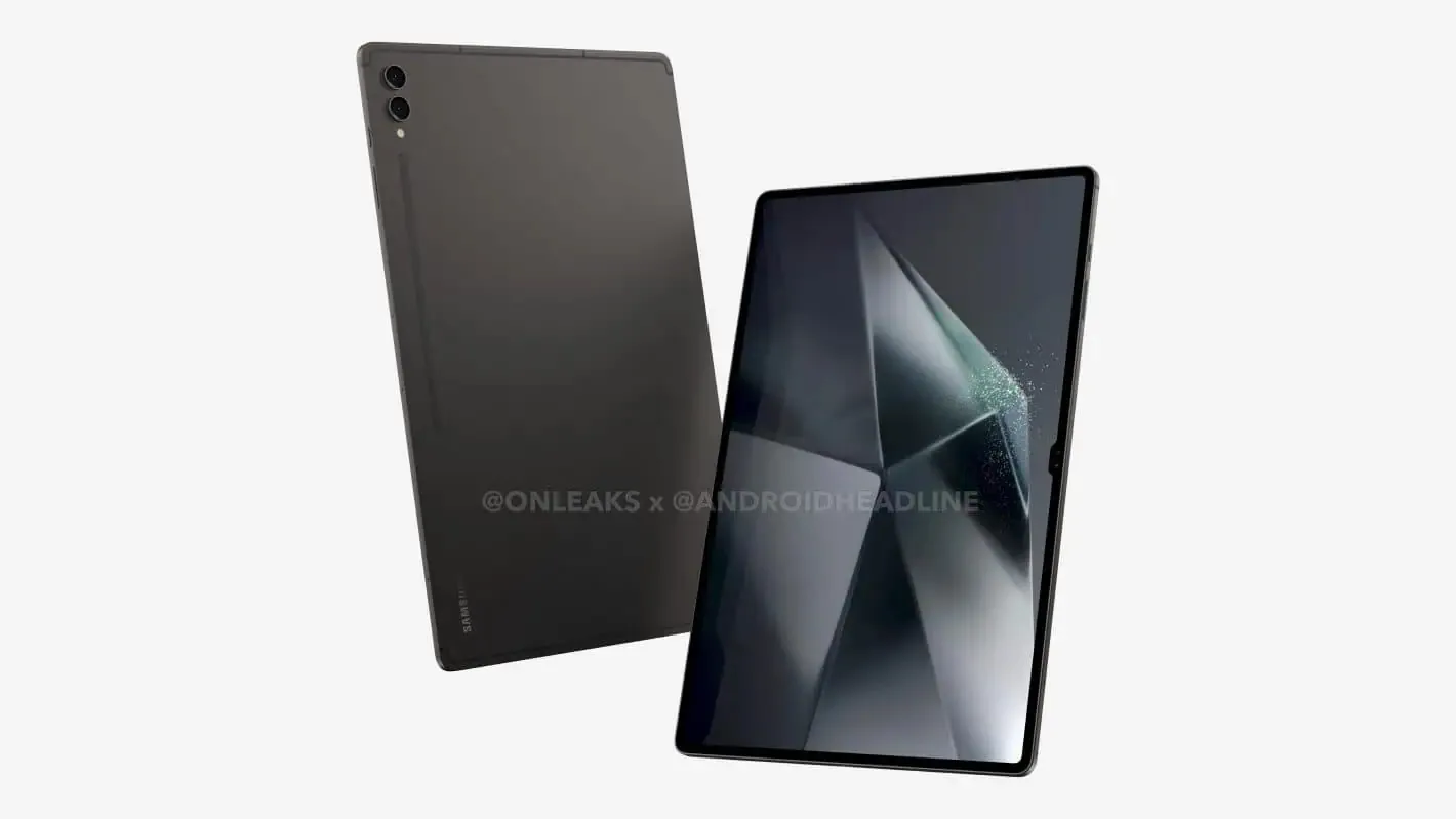 Beredar Render Samsung Galaxy Tab S10 Ultra, Desain Masih Sama