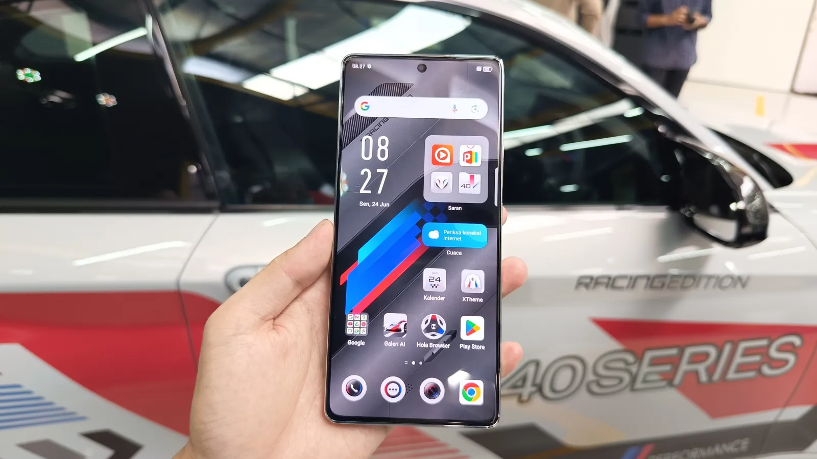 Note 40 pro racing edition