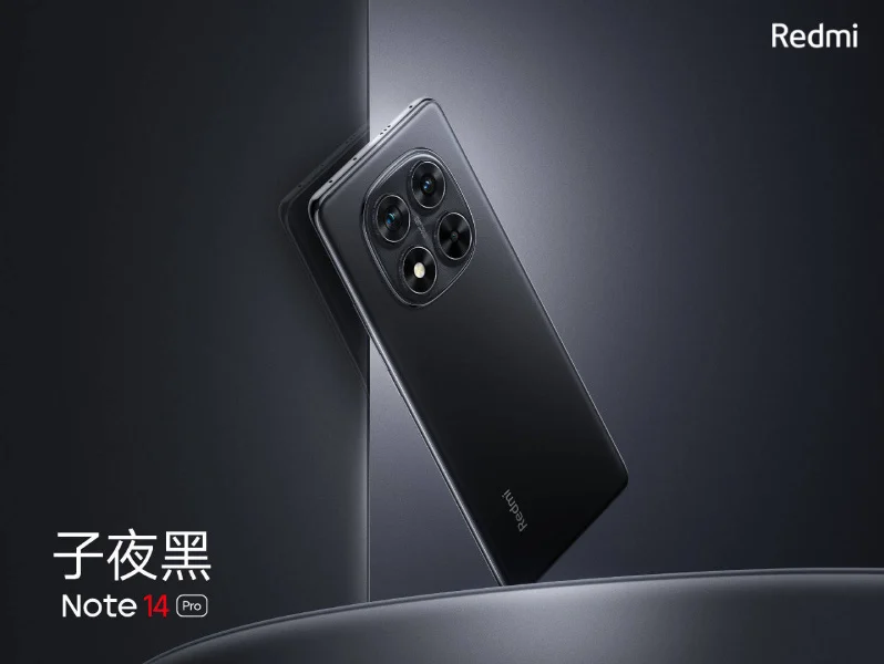 Redmi Note 14 Pro Midnight Black