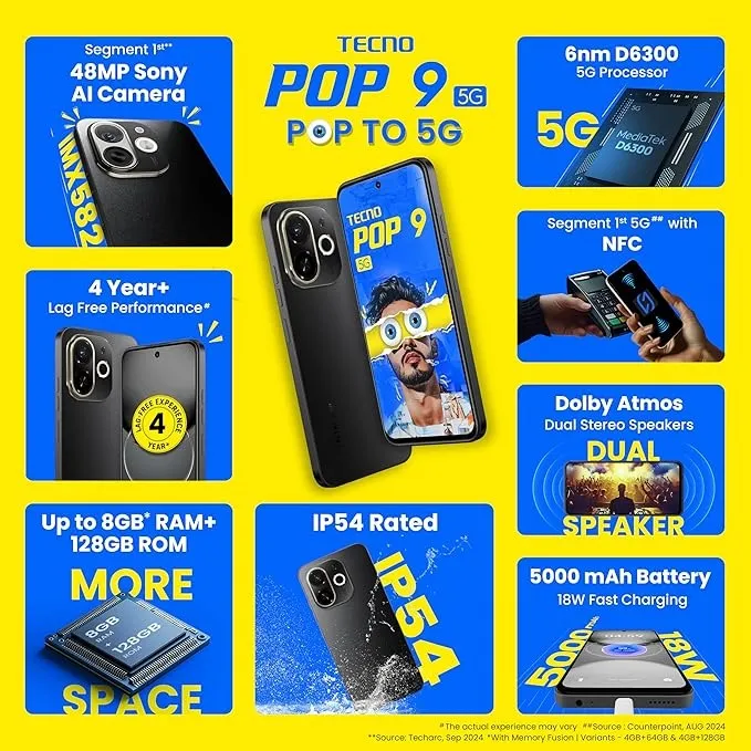 tecno pop 9 specs