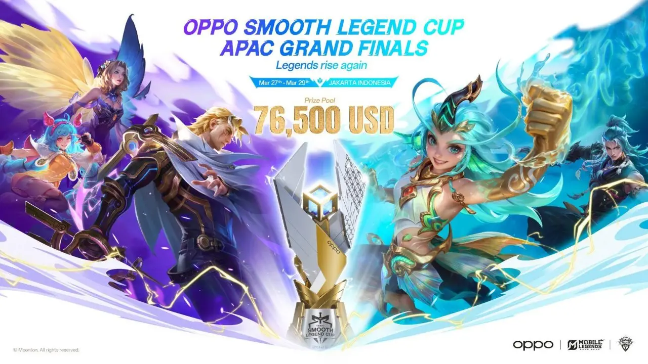 MLBB x OPPO Smooth Legend Cup APAC Grand Finals Siap Digelar di Jakarta