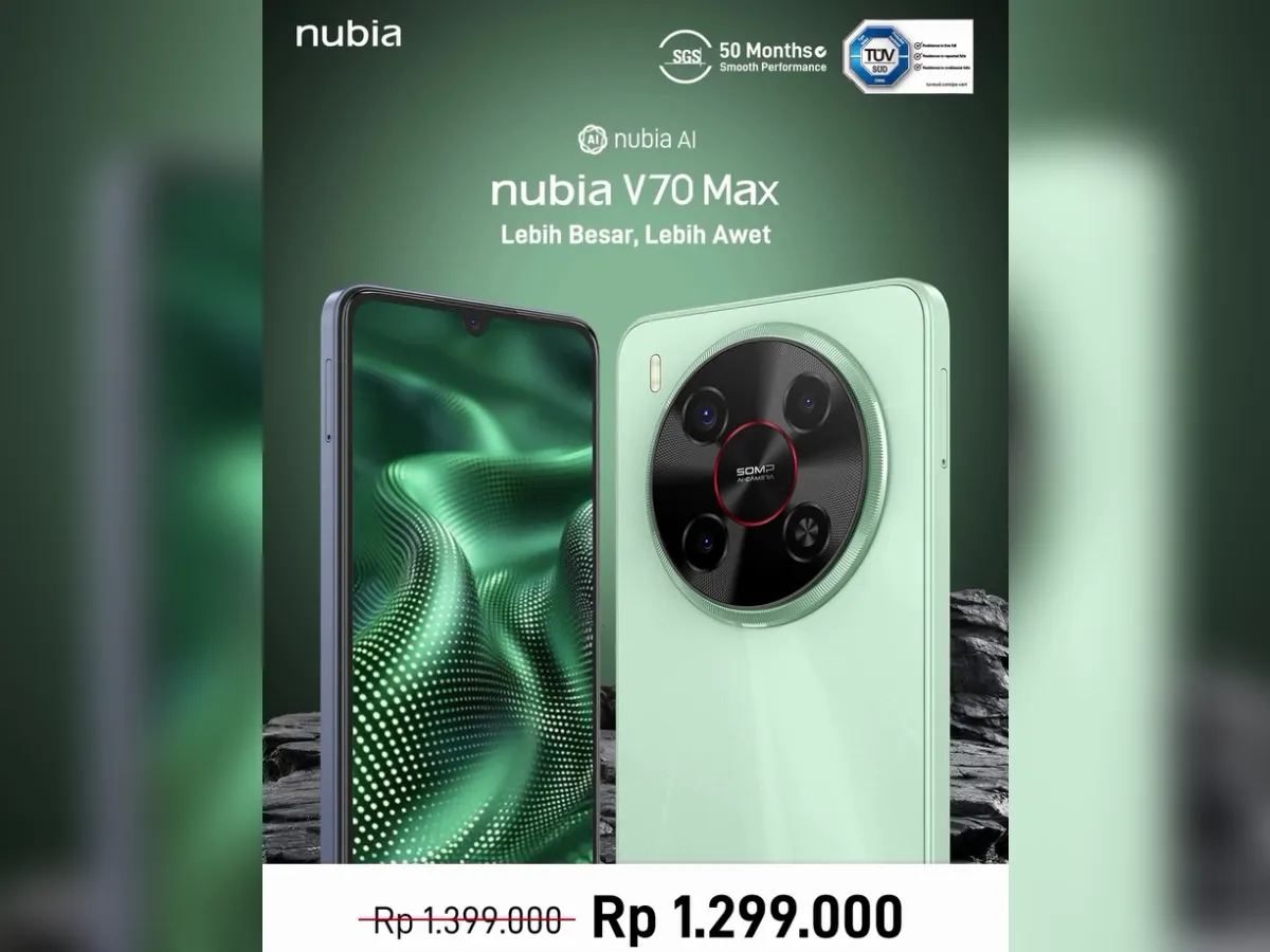 nubia v70 max
