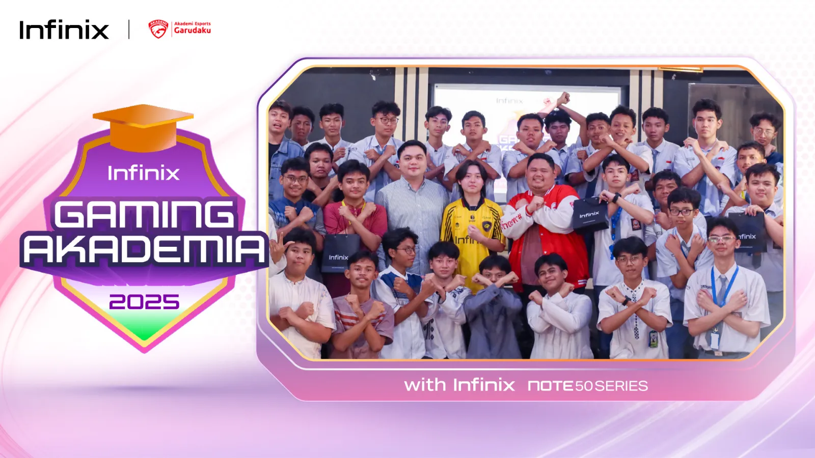 Infinix Gaming Akademia 2025: Sekolah Mobile Gaming Pertama untuk Pelajar SMA 1 infinix gaming akademia 2025