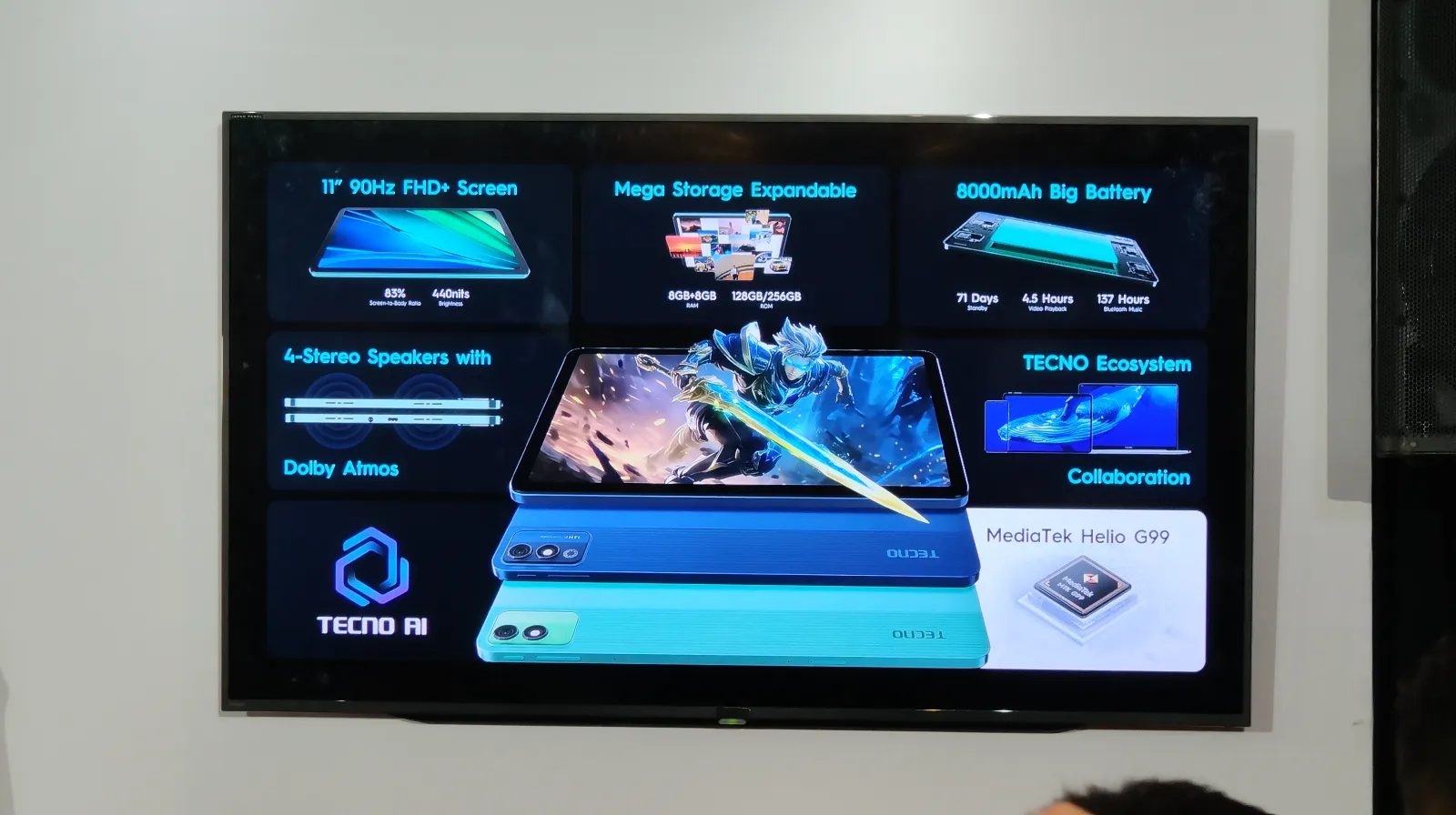 Tecno Rilis Tablet Perdananya di Indonesia: MEGAPAD 11 2 tecno megapad 11 1