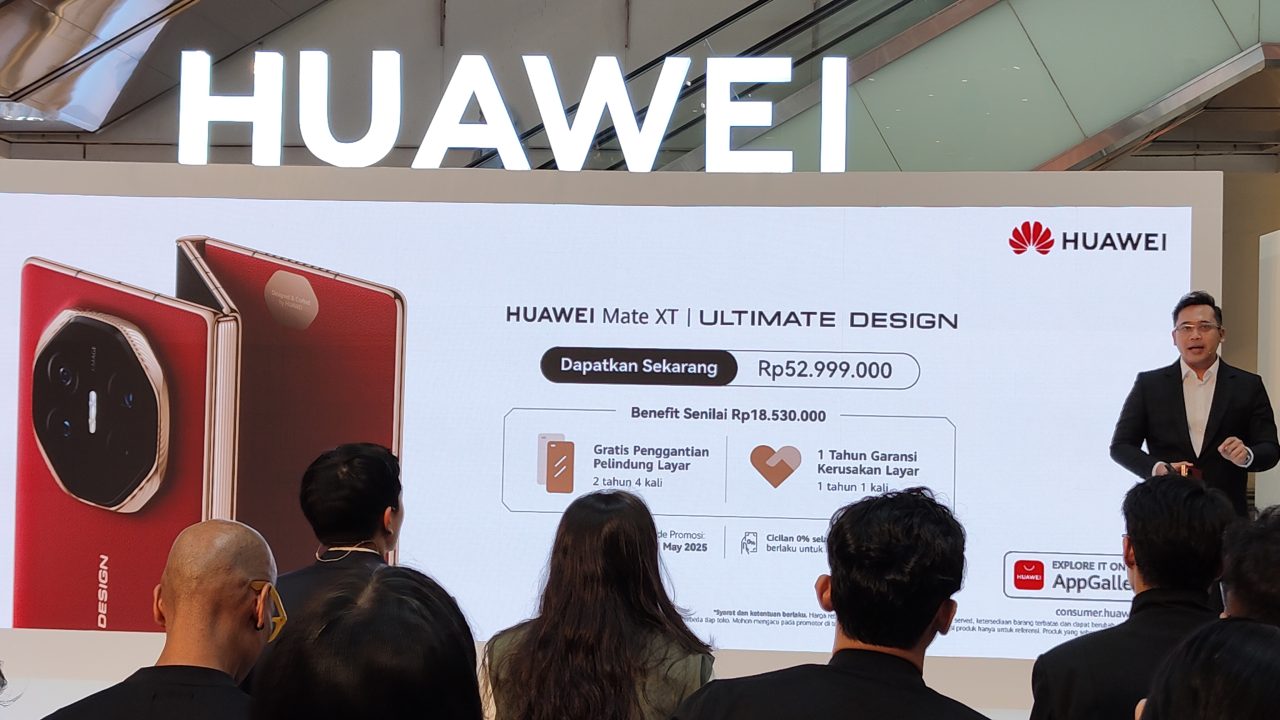 HUAWEI Mate XT | ULTIMATE DESIGN resmi hadir di Indonesia