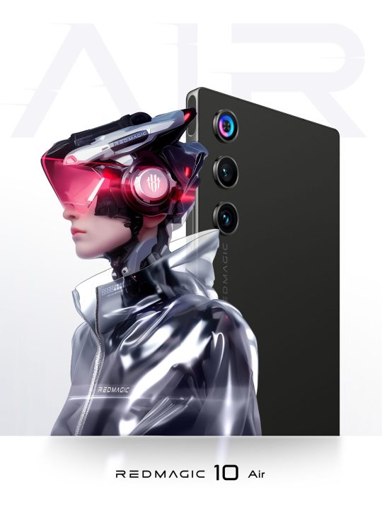 Red Magic 10 Air Resmi Meluncur, Jadi Gaming Phone Paling Tipis Saat ini 2 Red Magic 10 Air