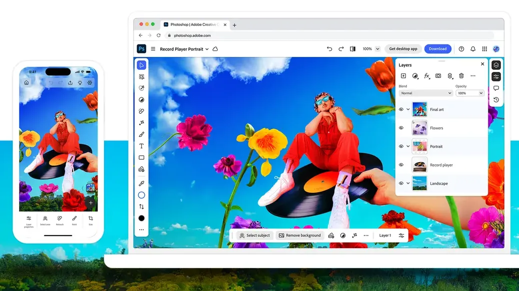 adobe photoshop ios android