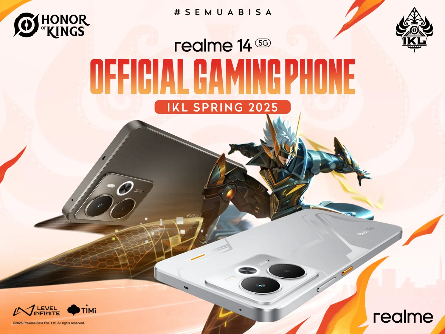 realme 14 5G as Official Gaming Phone of IKL Spring 2025