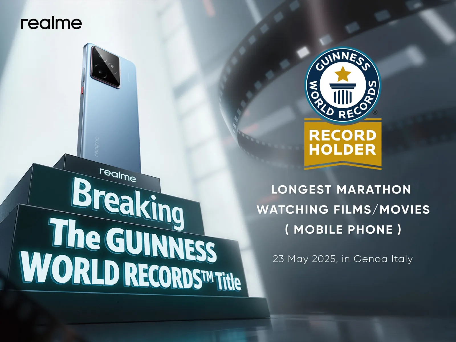 Guinness World Records realme GT 7