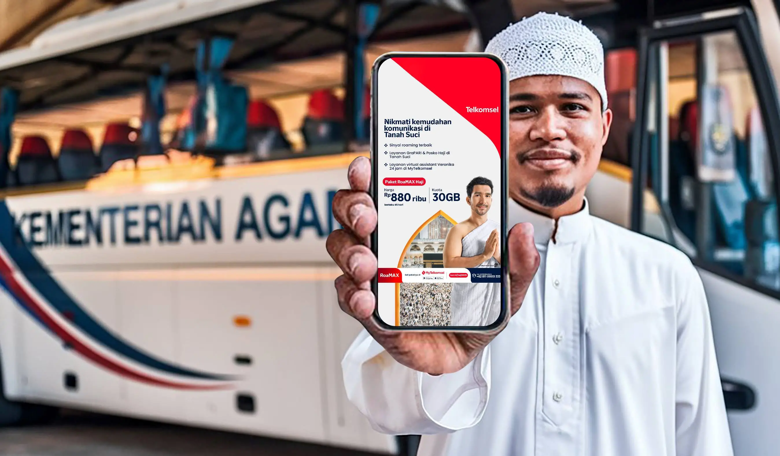 Paket Telkomsel RoaMAX Haji
