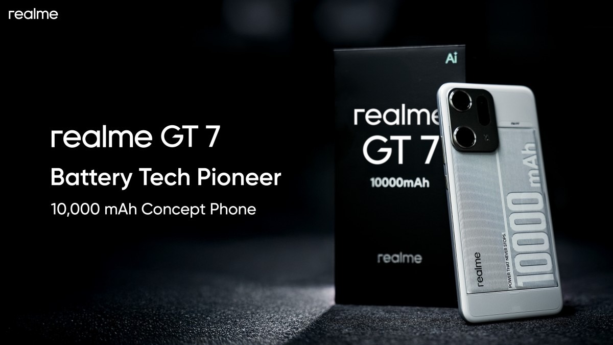 realme GT7 baterai 10000mAh