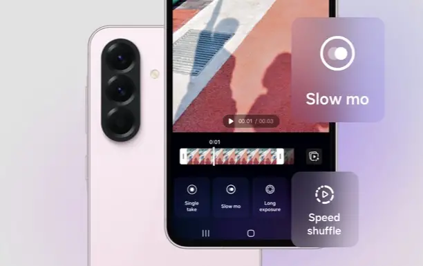 Galaxy A56 dan A36 Fitur AI Slo-Mo