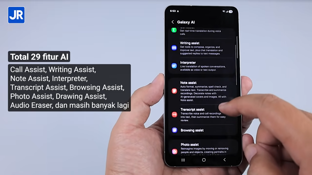 Review Samsung Galaxy S25 Edge 24
