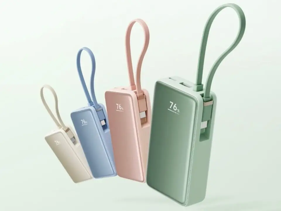 Xiaomi Rilis Power Bank Terbaru: 10 Ribu mAh, Kabel Bawaan, Layar, dan Fast Charging 45W
