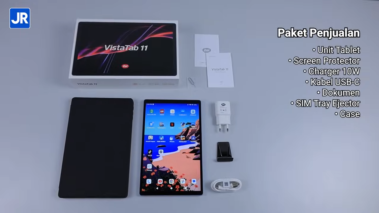 Review itel VistaTab 11: Tablet Rp 1 Jutaan Lengkap! 3 itel VistaTab 11 3