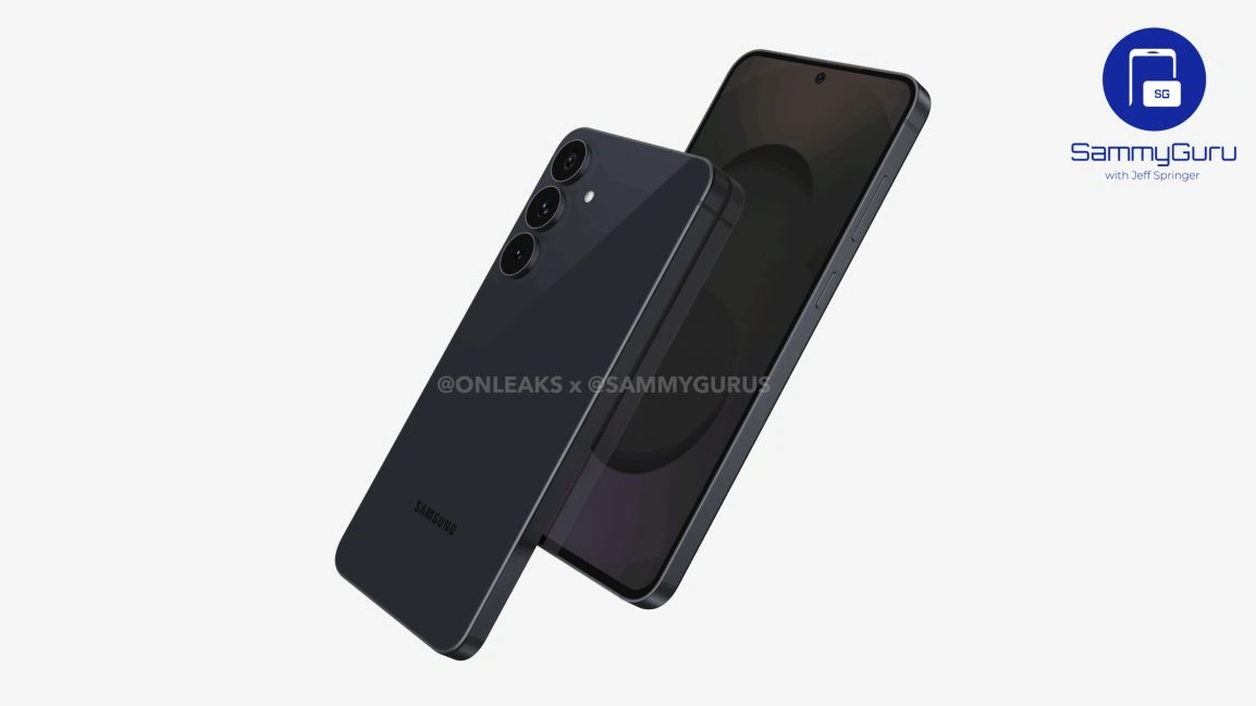 Samsung Galaxy S25 FE render