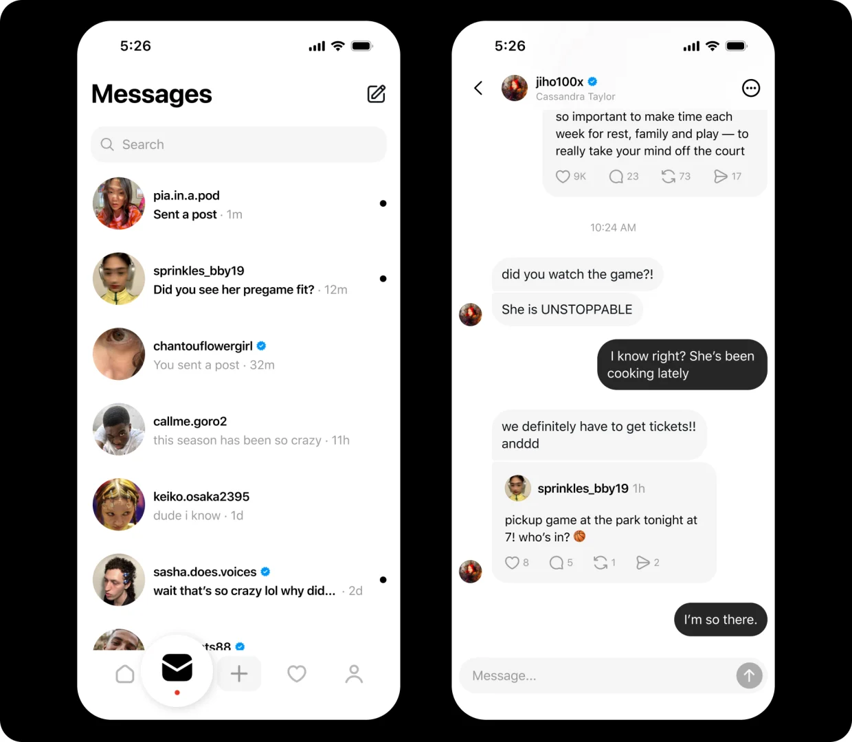 01 DMs on Threads Carousel 01