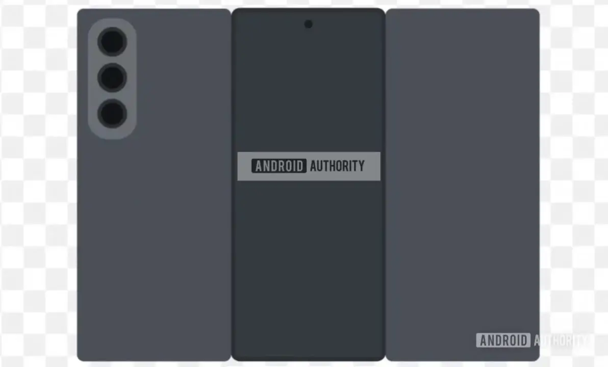 Desain Smartphone Tri-Fold Pertama Samsung Beredar, Lipatannya Beda dengan Mate XT Ultimate 2 Samsung Tri fold