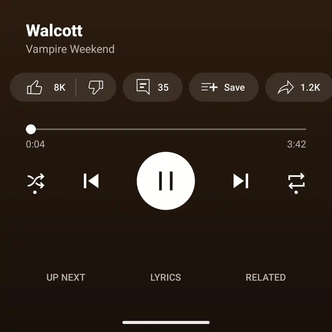 YouTube Music shuffle rewind 3