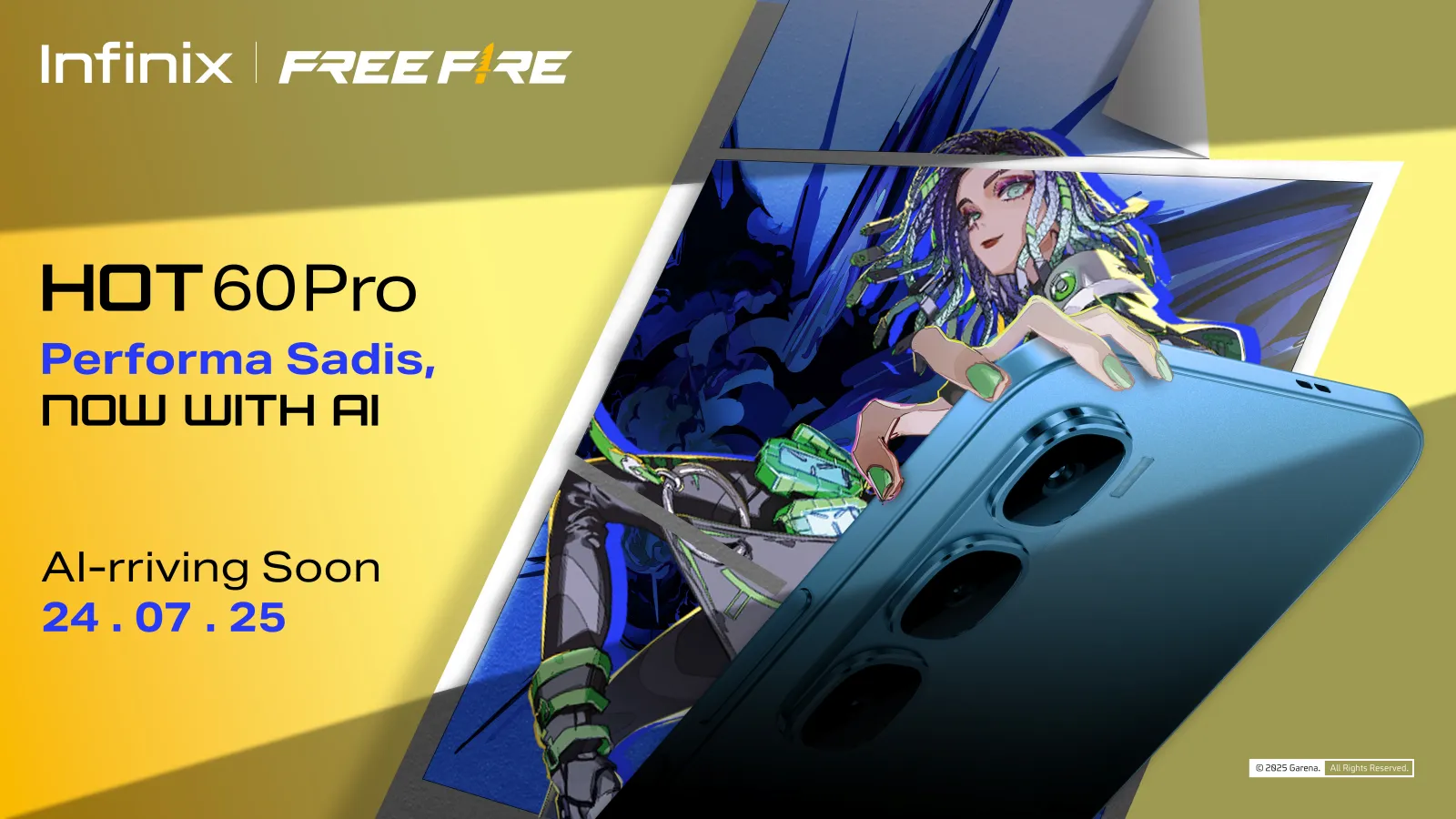 Infinix HOT 60 Pro Siap Meluncur 24 Juli di Indonesia!