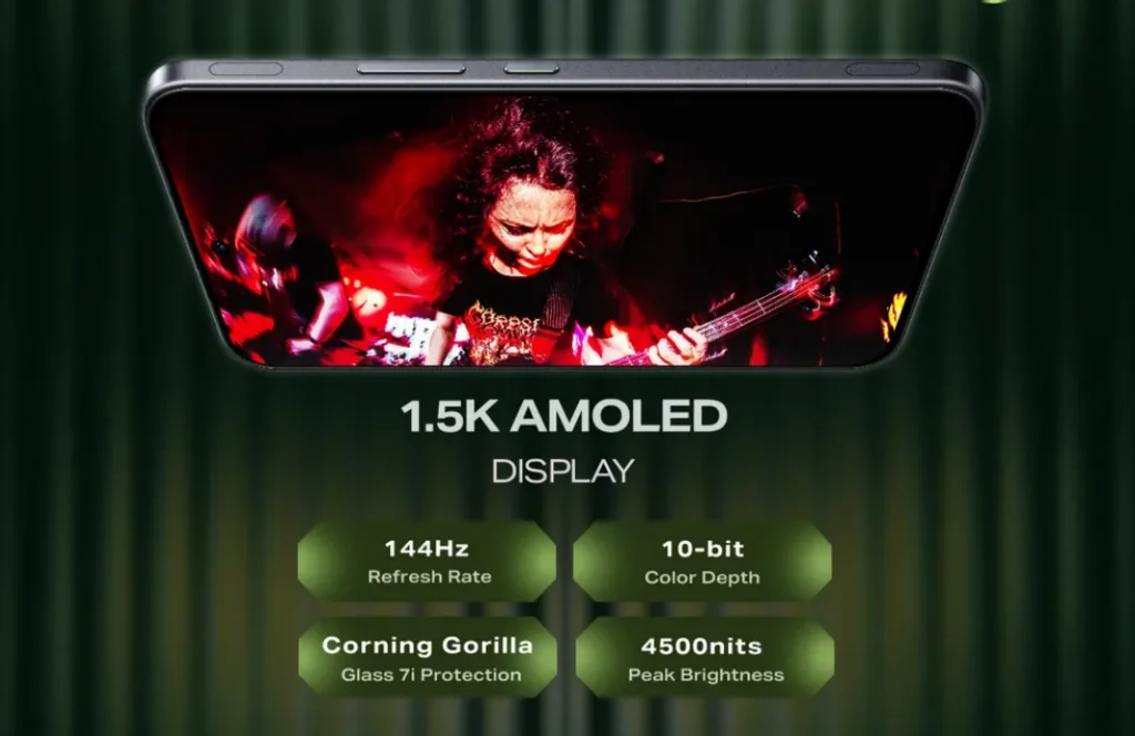 infinix gt 30 screen
