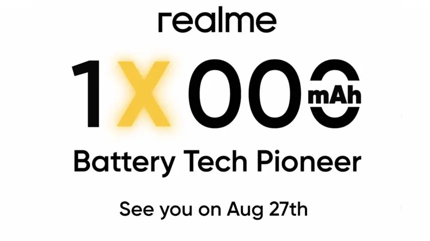 realme Akan Kenalkan Smartphone Dengan Baterai Masif, Lebih dari 10.000mAh