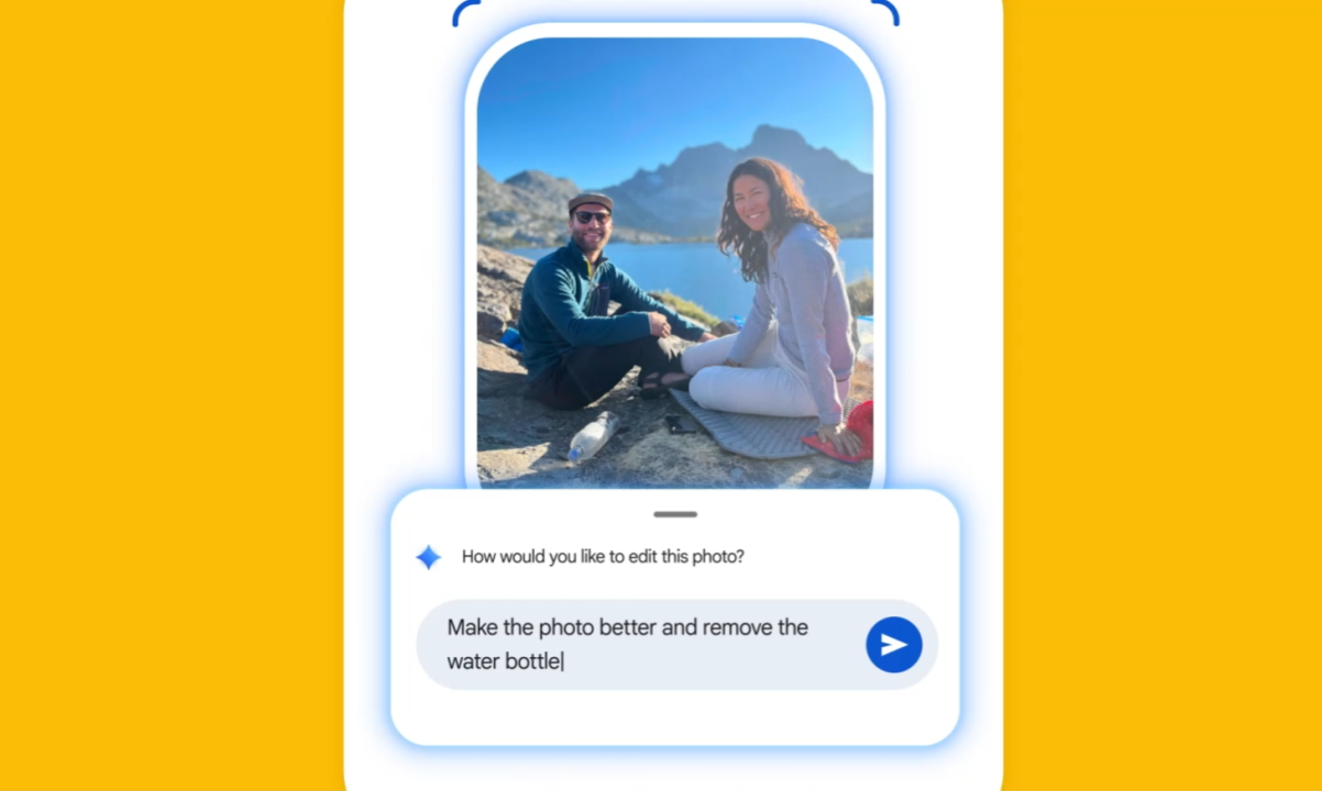 Edit Foto percakapan Google Photos
