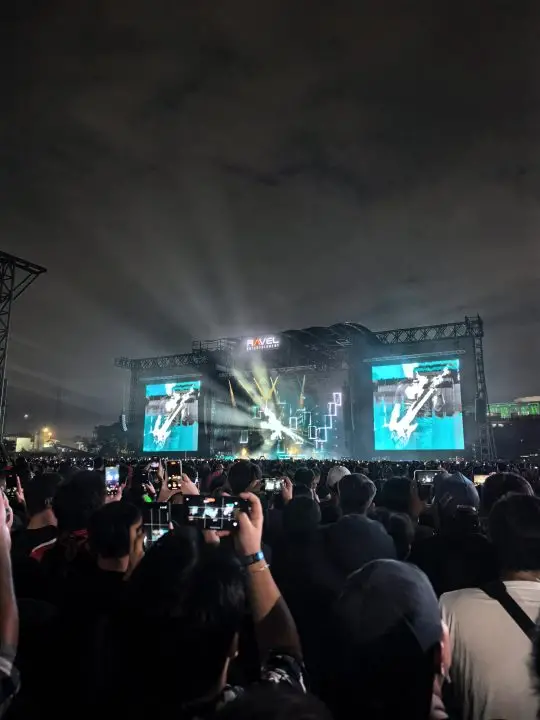 Ngetes Kamera Telefoto Huawei Pura 80 Pro Buat Nonton Konser MUSE! 2 Jarak Foto ke Panggung Pura 80 Pro