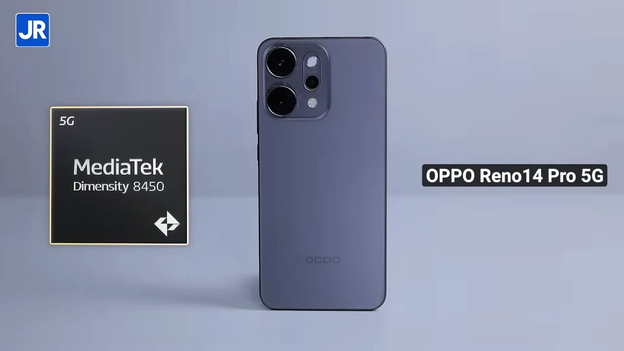 Mediatek Dimensity 8450 feat. OPPO Reno 14 Pro 5G