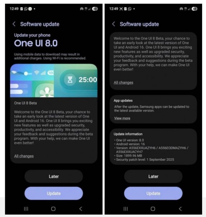 One UI 8 Beta