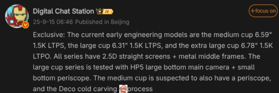 oppo reno 15 series leak