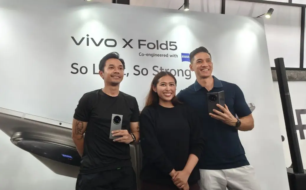 vivo X Fold5 Padel session
