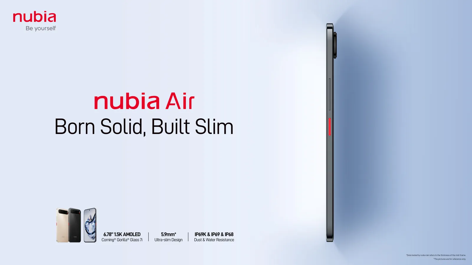 Nubia Air Diumumkan, Super Tipis dengan Unisoc T8300