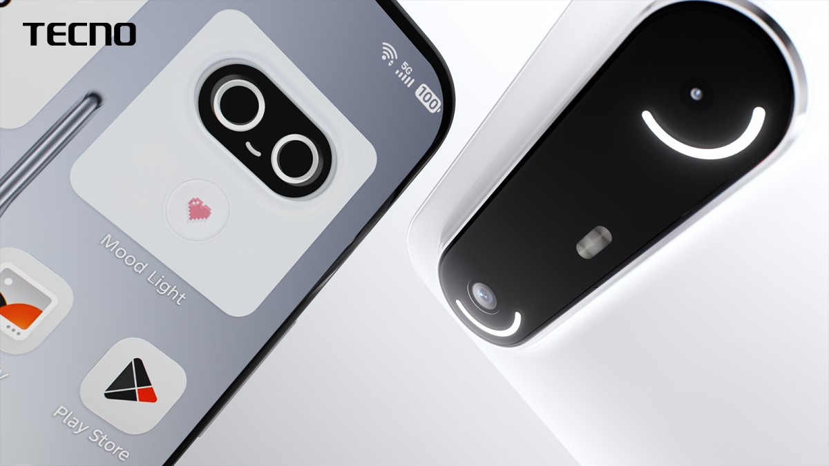 tecno spark slim mood led