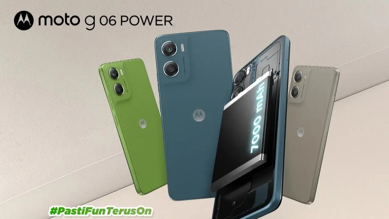 Moto G 06 Power Resmi Meluncur, Andalkan Baterai Besar, Layar Besar, dan Harga yang Ramah di Kantong