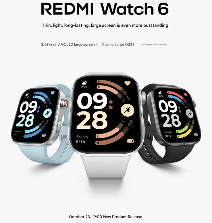 Redmi Watch 6 Segera Dirilis, Ini Peningkatannya! 22 Redmi Watch 6 teaser