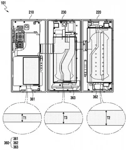 HP tri-Fold Samsung