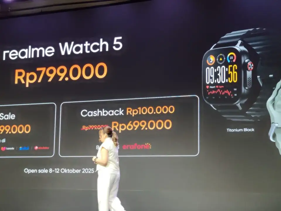 harga spesifikasi realme watch 5