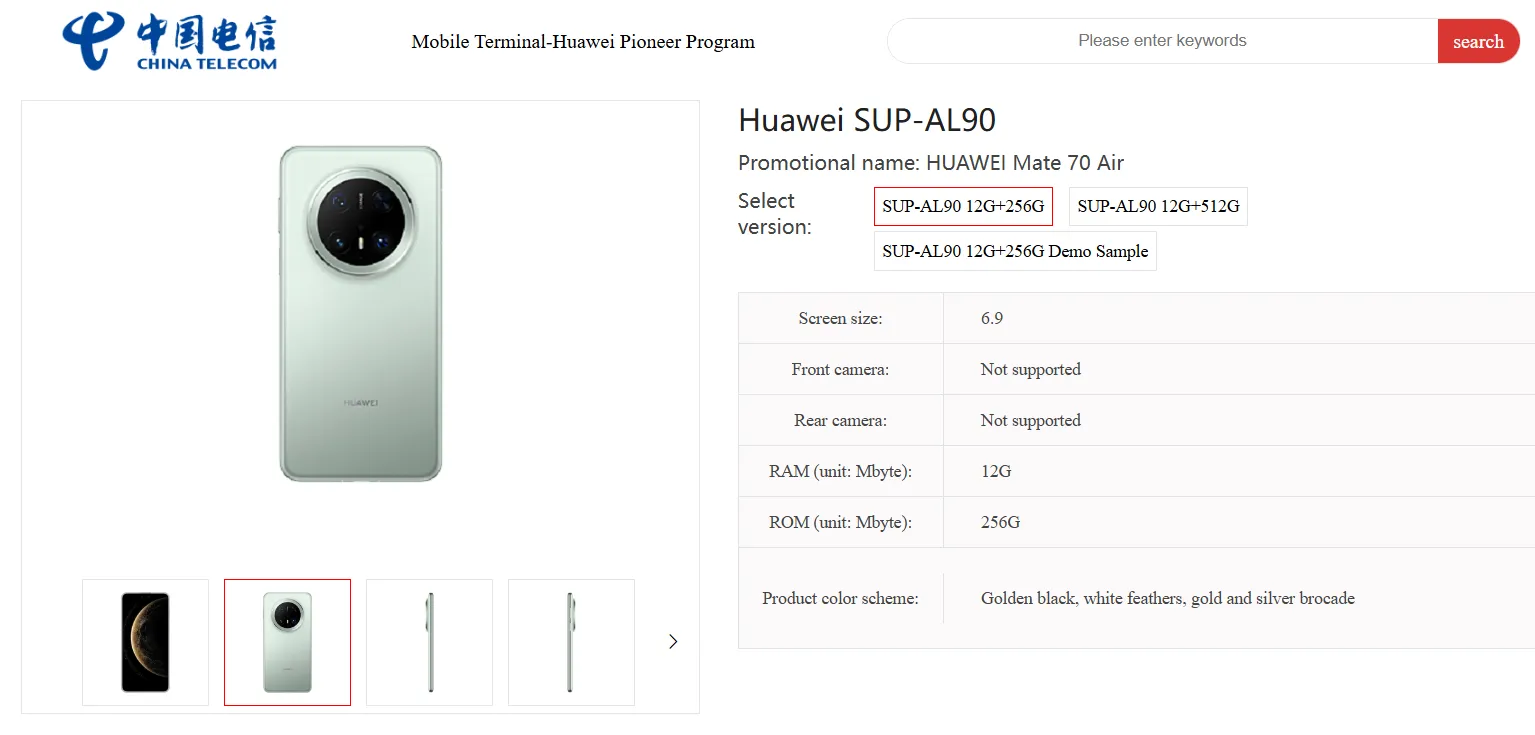 Huawei Siapkan Smartphone Tipis Mate 70 Air, Begini Wujudnya! 2 huawei mate 70 air 2
