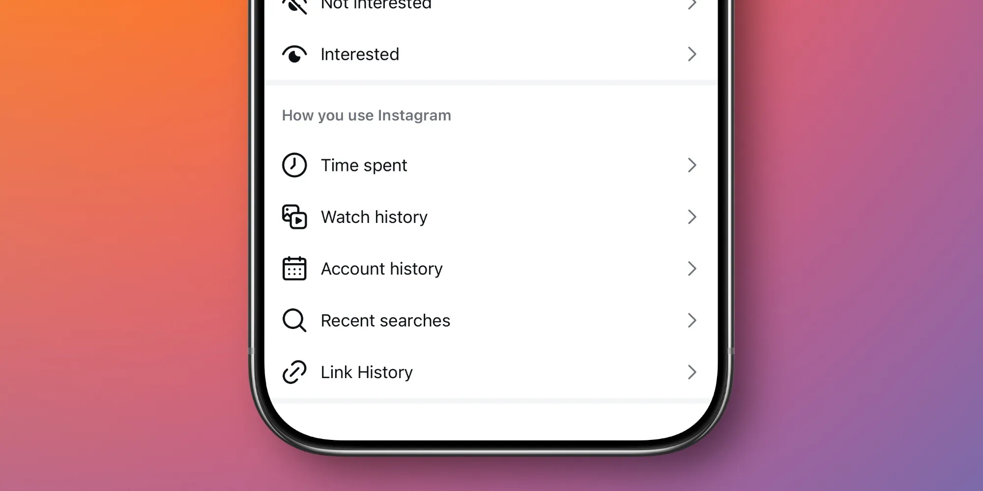 Cara Melihat Riwayat Tontonan Reels Kita di Instagram 2 instagram settings watch history