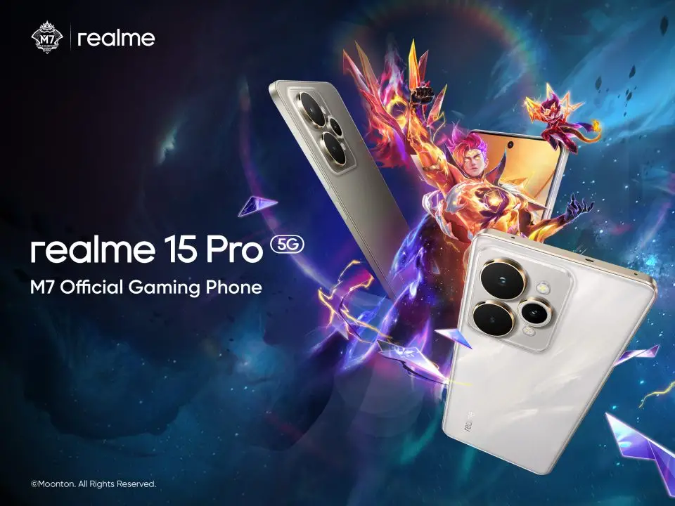 realme 15 Pro 5G sebagai M7 Official Gaming Phone