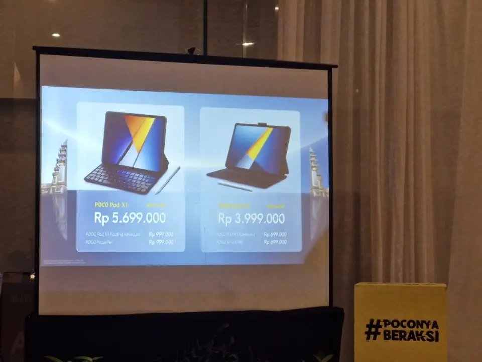 Ini Harga Resmi POCO Pad X1 dan POCO Pad M1 di Indonesia 2 Harga POCO Pad X1 dan Pad M1 di Indonesia