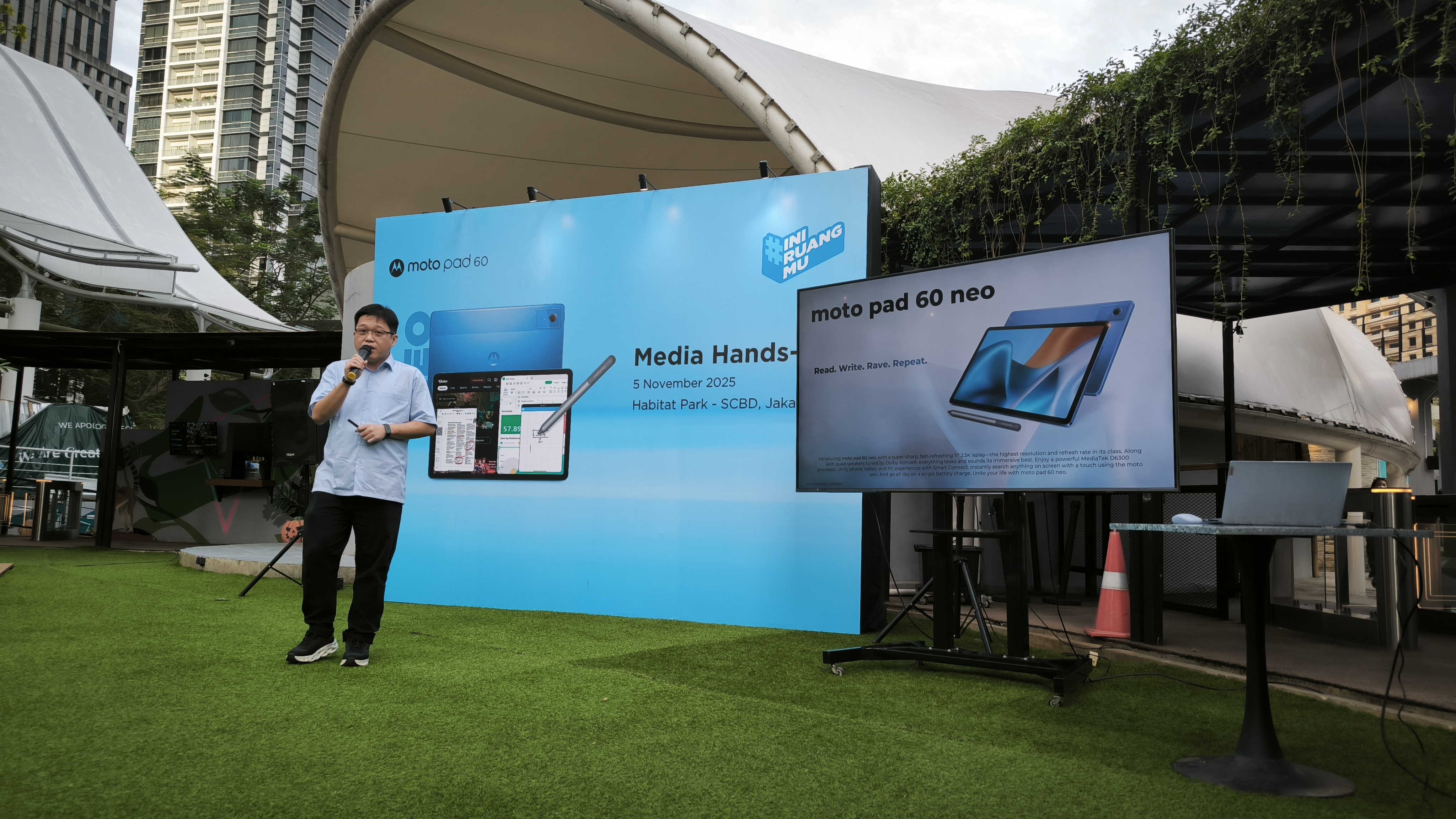 Moto Pad 60 Neo Resmi Hadir di Indonesia